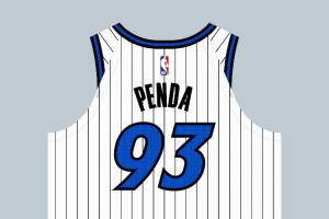 和姆巴佩一样都在邦迪长大！魔术新秀庞达将穿93号球衣 NBA第三人