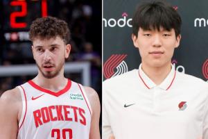 媒体人：训练师认为杨瀚森水平不比马卢阿奇低&天花板比申京高